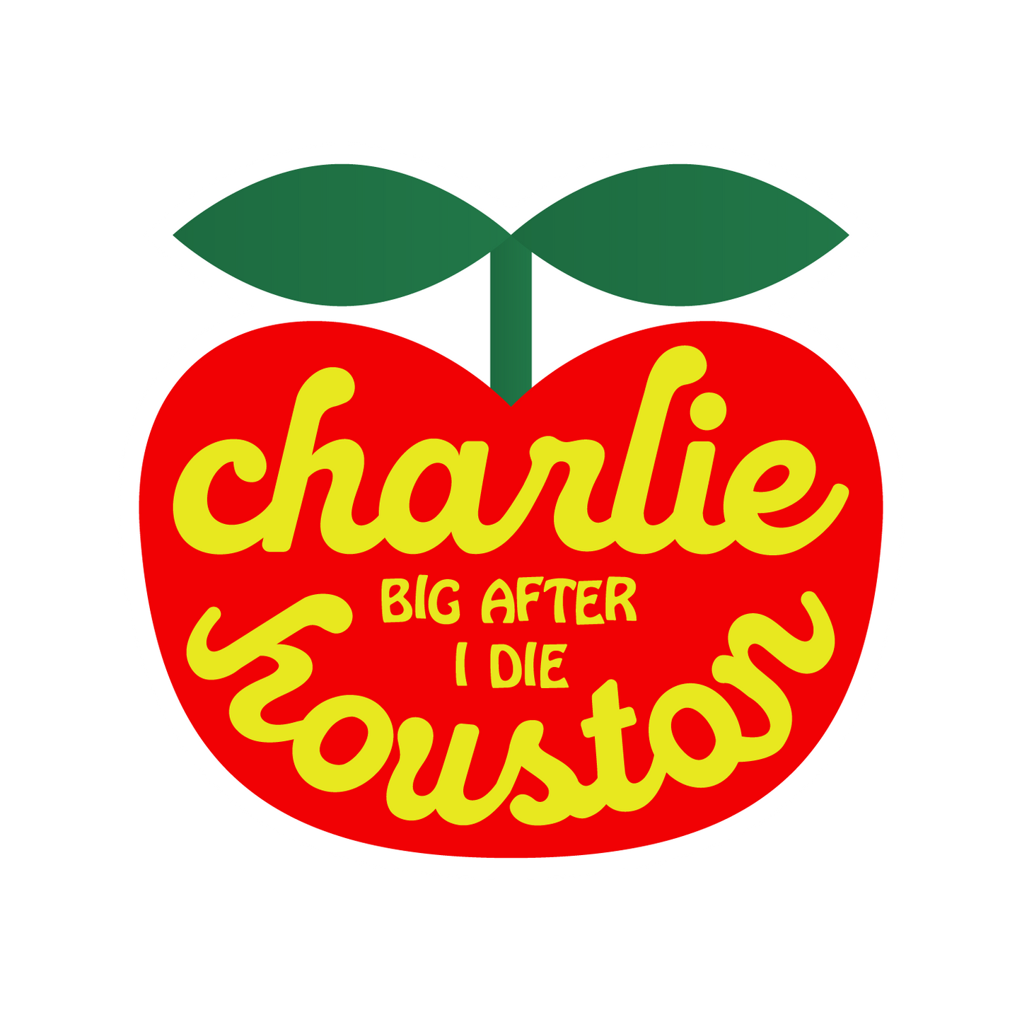 Big After I Die Apple Sticker